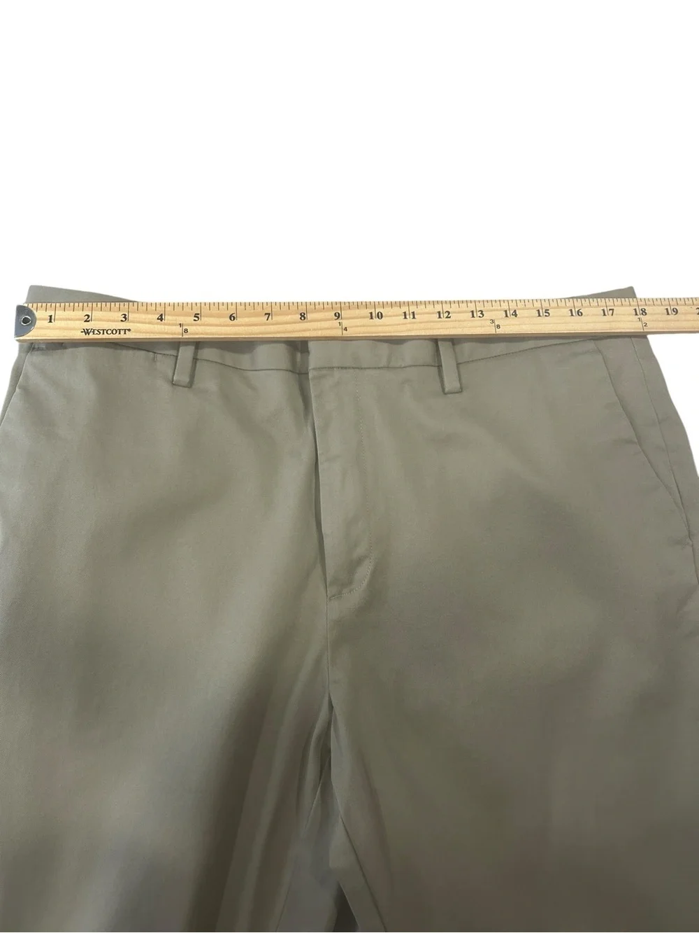 Banana Republic pants mens 36 x29Mason Athletic Tapered Fit Chinos Khaki Stretch